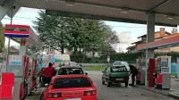  Ne v Mirnu (na fotografiji) ne v Brdih včeraj ni bilo pretirane 
gneče.