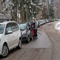 Rekorden obisk SC Cerkno je zahteval tudi nekaj pešačenja nanj, 
a zaradi tega ni bilo veliko slabovoljnih.