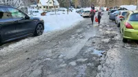 Urejeno sankališče je minuli konec tedna na Mašun privabilo številne družine z otroki.