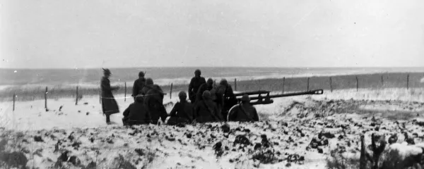 Slovenci so v italijanski uniformi umirali  v snegu in mrazu na 
vzhodni fronti.