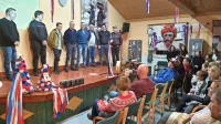 Na prireditvi  so se sprehodili skozi bogate spomine na ohranjanje 
običaja škoromatije, Hrušiški fanti pa so zapeli tudi javorsko-hrušiško himno o škoromatih.