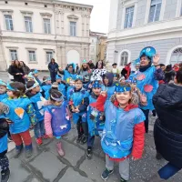 Župan na oddihu, v Piranu zavladale pustne maske