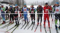 Na startu SLOvenSKI maratona  nekoliko manj - 41 tekmovalcev, a 
samih srčnih tekačev na težki 20 kilometrski progi.