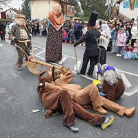 Ognjeni bistriški pustni spektakel (foto)