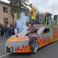 Ognjeni bistriški pustni spektakel (foto)