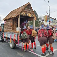 Ognjeni bistriški pustni spektakel (foto)