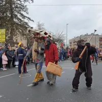Ognjeni bistriški pustni spektakel (foto)