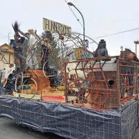 Ognjeni bistriški pustni spektakel (foto)
