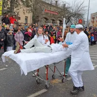 Ognjeni bistriški pustni spektakel (foto)