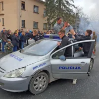 Ognjeni bistriški pustni spektakel (foto)