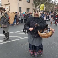 Ognjeni bistriški pustni spektakel (foto)
