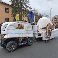 Ognjeni bistriški pustni spektakel (foto)