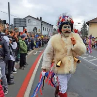 Ognjeni bistriški pustni spektakel (foto)