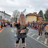Ognjeni bistriški pustni spektakel (foto)