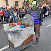 Ognjeni bistriški pustni spektakel (foto)