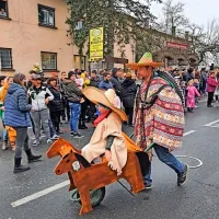 Ognjeni bistriški pustni spektakel (foto)