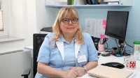 Doroteja Dobrinja, diplomirana medicinska sestra iz koprskega 
ZD 