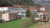 Podjetniki, ki so kupili zgornji niz Etinih stavb, ostro nasprotujejo 
ureditvi zdravstvene postaje (zadnja stavba desno) na območju, 
čeprav so že sedaj obkroženi s številnimi stanovanjskimi hišami. 