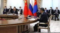 Ruski predsednik je ponovno obtožil ZDA, da skušajo omejiti 
Rusijo in Kitajsko, ter se zahvalil Xiju za objektivno in nepristransko stališče Pekinga do vojne v Ukrajini.