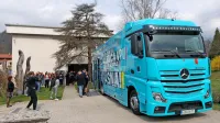 Nov bibliobus nadomešča dotrajanega, ki je skozi posoške ovinke 
vijugal 22 let. 