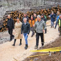(FOTO, VIDEO) Golob: “Pomembno je, da zdaj na Kras ne pozabimo”
