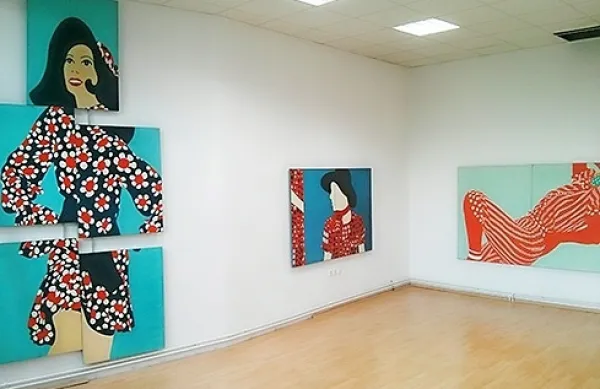 Milena Usenik, Izgubljeni Pop Art, Galerija P74, 2014.