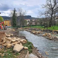 VGP Drava je brez soglasja ribiške stroke grobo poseglo v strugo potoka Bistrica in ogrozilo vodni živelj v njem.