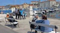 V Piranu je te dni živahen turističen utrip.