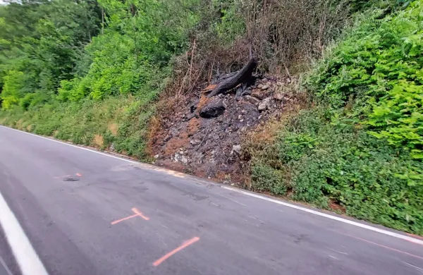 Na glavni cesti med Solkanom in Plavami je lani maja v prometni nesreči življenje izgubil 45-letni motorist.