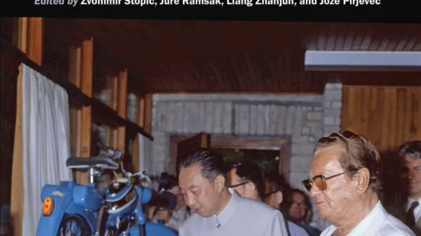 Naslovnica knjige o kitajsko-jugoslovanskih odnosih 