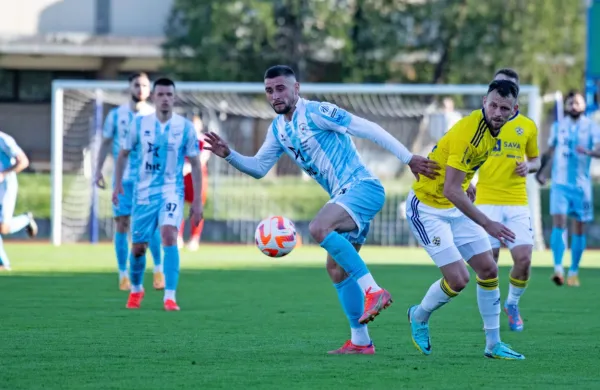 Dario Kolobarić (z žogo) bo napadalni adut Gorice na jutrišnjem 
obračunu zadnjega kroga prve SNL s Taborom. 