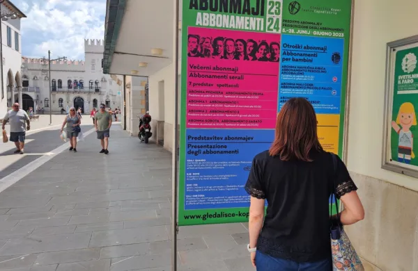 Gledališče Koper  že začenja predvpis abonmajev za prihajajočo sezono. 