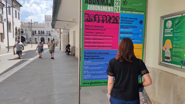 Gledališče Koper  že začenja predvpis abonmajev za prihajajočo sezono. 