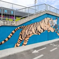 Koprska živopisna urbana platna