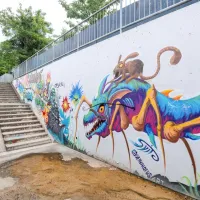 Koprska živopisna urbana platna
