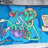 Koprska živopisna urbana platna