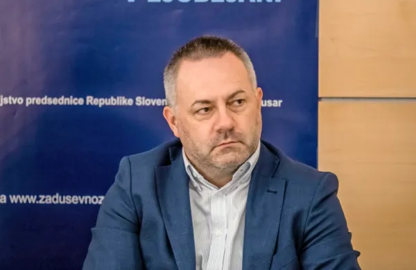 Minister za zdravje Danijel Bešič Loredan je eden najbolj kontroverznih ministrov vlade Roberta Goloba.