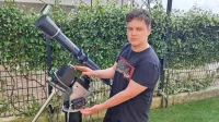 Projekt vodila za teleskop, ki ga je Matija Šircelj razvijal devet 
mesecev, je opazila tudi mednarodna strokovna javnost. 