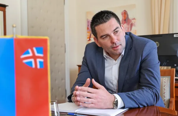 Piranski župan Andrej Korenika