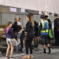 FOTO: Po polnočnem startu v Podbrdu popoldne vrhunec mednarodnega festival gorskega teka