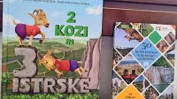 Zanimivo poletno branje: knjiga s pravljicami 2 kozi in 3 istrske ter 
vodnik po skritih kotičkih koprskega podeželja.