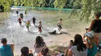 Kot vsa leta bo tudi letos najbolj zanimiv zaključek tekov z brodenjem  mrzle  Tolminke.