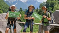 Pohoda  I feel Slovenia Highlander Julian Alps se je udeležilo skoraj 
200 pohodnikov iz desetih držav. 