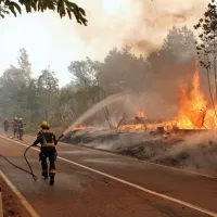Gašenje so oteževali   suša, visoke dnevne temperature, dim, veter, zahteven teren  in detonacije. 