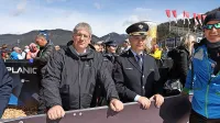Notranji minister Boštjan Poklukar (levo) in začasni generalni direktor policije Senad Jušić veljata za zaveznika. 