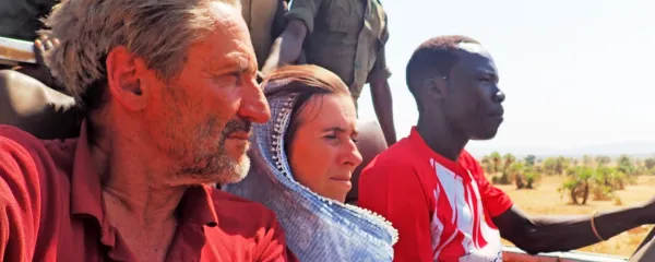 Tomo in Bojana Križnar  sta vedno pripravljena povedati, kaj sta 
videla in doživela med svojimi humanitarnimi obiski Sudana, 
zlasti območja Nubskih gora.