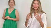 V ospredju Elis Miliani, ob njej Vesna Starman 