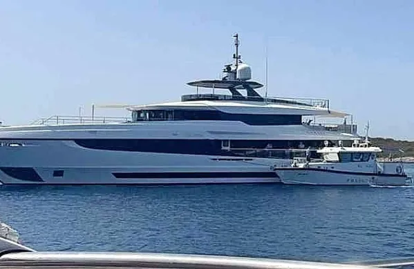  Jahta Damiana Merlaka je vredna 20 milijonov evrov.