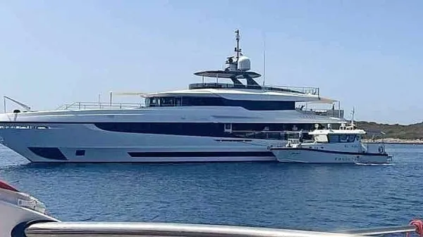  Jahta Damiana Merlaka je vredna 20 milijonov evrov.