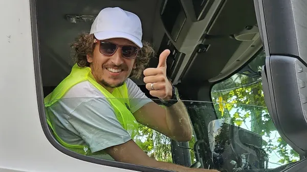 Pri dopolnjenih 40 letih so se radijcu Blažu Maljevcu uresničile 
otroške sanje.